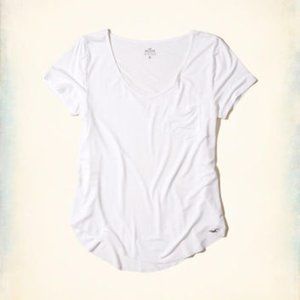 White Womens Hollister T-Shirt